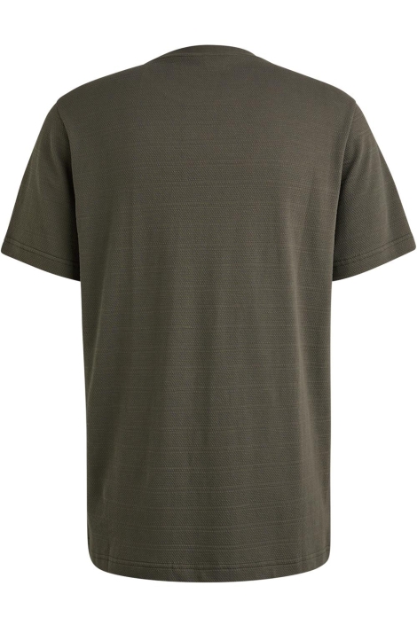 PME legend short sleeve r-neck jacquard strip
